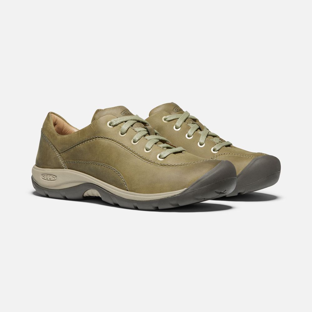 Chaussures À Lacets Keen Femme Vert Olive | Presidio Ii | WDNST-6389